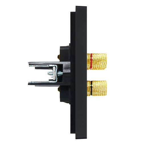 FORTE&PIANO Аудиорозетка 4-мест. FP139 чер. IEK