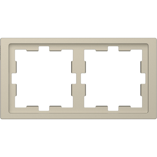 MERTEN D-Life РАМКА 2-постовая, САХАРА