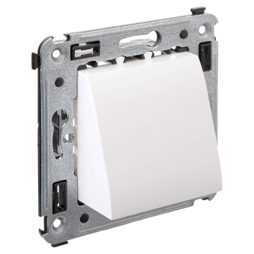 Вывод кабеля из стены Avanti, белое облако