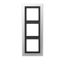 JUNG LSD Алюминий Рамка 3-ая