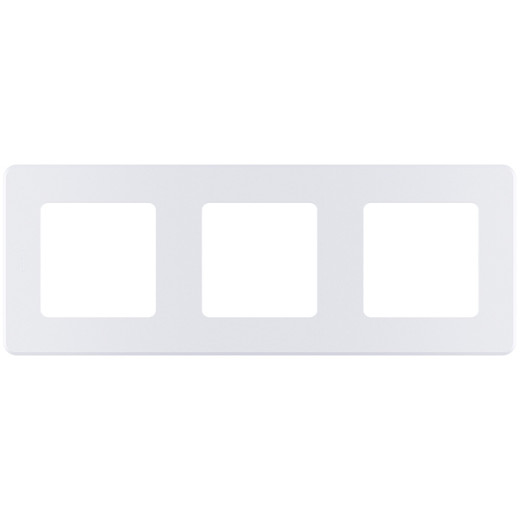 Рамка 3 поста - Legrand Inspiria - жемчуг