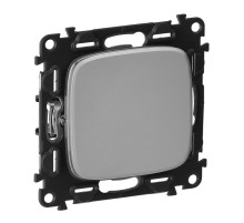 Legrand Valena ALLURE DIY Алюм Выключатель 1-клавишный 10А 250В.