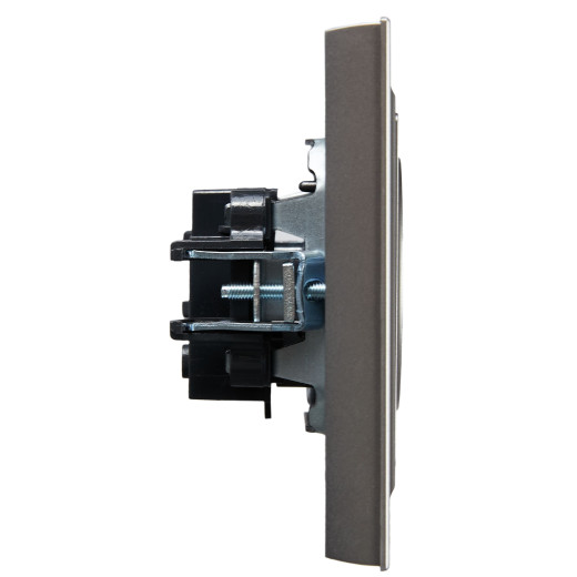 BRITE Роз. без з/к/ш 10А в сб. РСР10-1-0-БрС сталь IEK