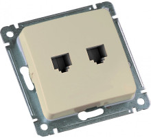 Hegel Мастер внутр Слоновая кость РСКК-440-01 Розетка компьютерная, механизм