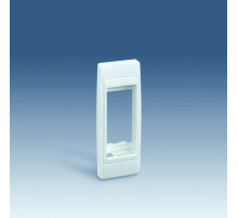 Simon 82 Centr. Графит Рамка узкая с суппортом на один узкий модуль для скрытого монтажа