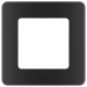 Рамка 1 пост - Legrand/Daccord Inspiria - антрацит