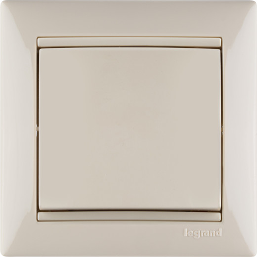 Переключатель перекрёстный одноклавишный - Legrand Valena - 10А 250В схема 7 винтовые зажимы - слоновая кость