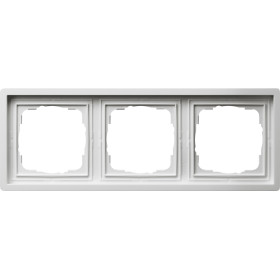 Gira F100 Бел глянц Рамка 3-ая