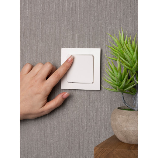 Стокгольм Выключатель 1-кл. 10А автоматические клеммы белый EKF