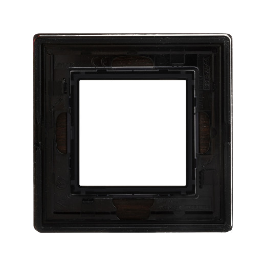 Рамка из натурального дерева 1 пост (2 мод.), Avanti, венге