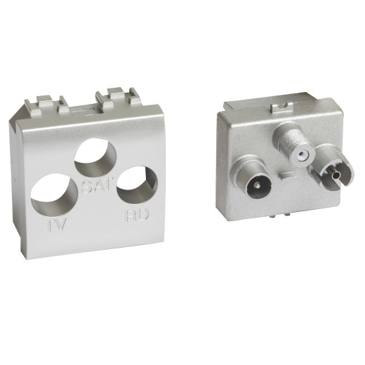 Livinglight. Розетка TV-R-SAT для схемы «звезда