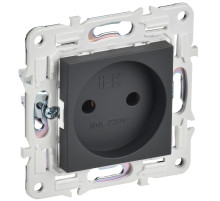 IEK SKANDY Титан Розетка б/з 10А SK-R02T