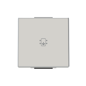 ABB SKY Дюна Накладка для механизма карточного выключателя с линзой подсветки и маркировкой