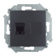 Розетка компьютерная RJ45 кат.5е (АМР),графит
