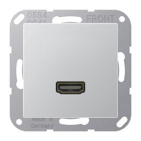 JUNG A 500 Алюминий Розетка HDMI 1-ая