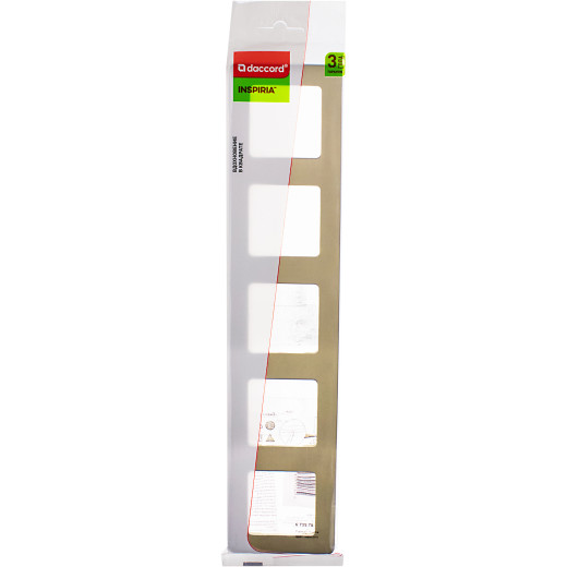 Рамка 5 постов - Legrand/Daccord Inspiria - шампань