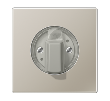 JUNG LS 990 Edelstal Накладка поворотного механизма сталь