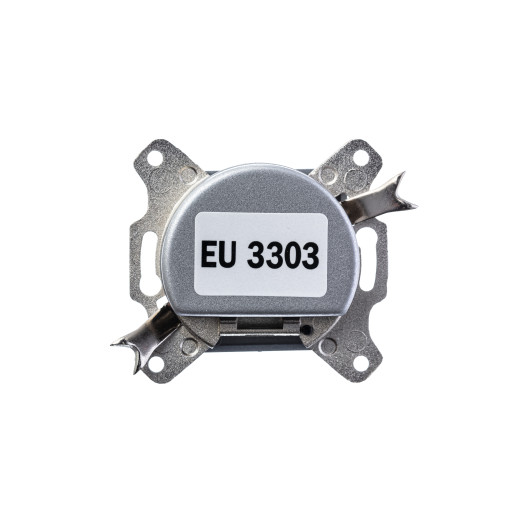 Розетка TV-R-SAT ABB Levit единственная серебро