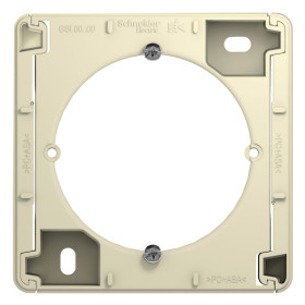 Systeme Electric Glossa Беж Коробка наружного монтажа