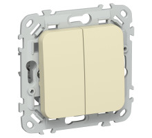 FLITE Выключ. 2-кл. 10А ВС12-1-0-ФлН нав. IEK