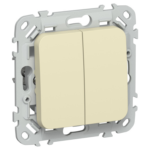 FLITE Выключ. 2-кл. 10А ВС12-1-0-ФлН нав. IEK