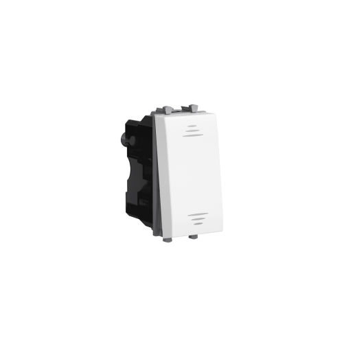 Выключатель модульный, Avanti, белое облако, 1 модуль