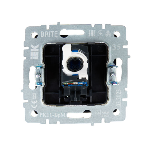 BRITE Роз. комп. RJ45 кат.6 РК11-БрМ мар. IEK