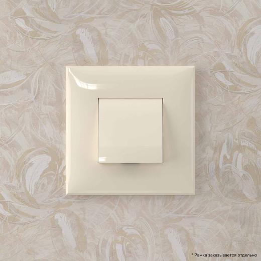 Вывод кабеля из стены Avanti, ванильная дымка