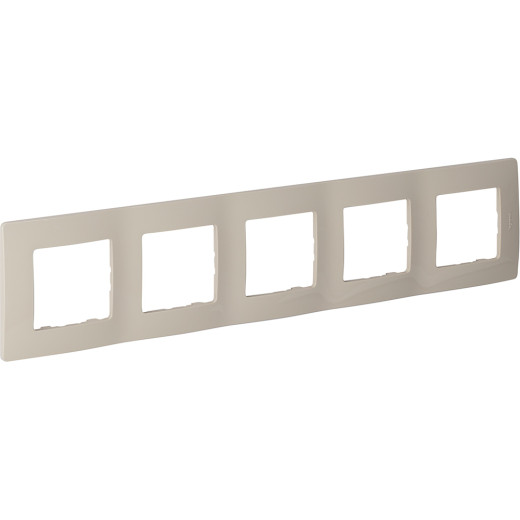 Рамка 5 постов - Legrand Etika - слоновая кость