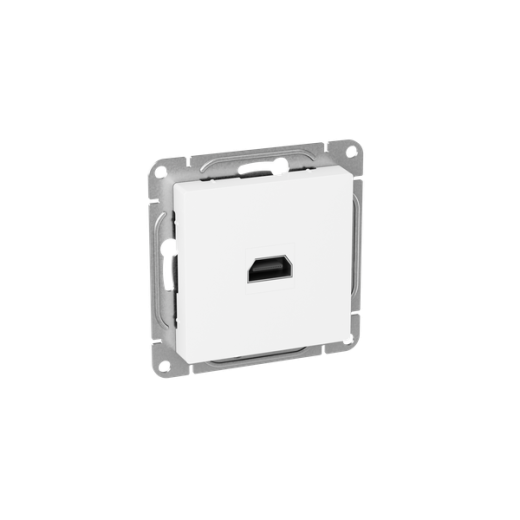 Механизм розетки HDMI, белый Эпика EKF