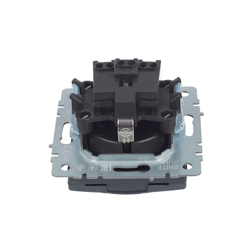 BRITE Роз. с з/к/ш с кр. 16А IP20 РСбш10-3-БрМ мар. IEK