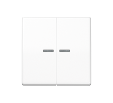 JUNG AS 500 Белая Клавиша 2-ая с/п