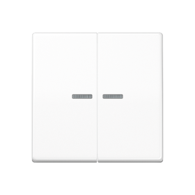 JUNG AS 500 Белая Клавиша 2-ая с/п