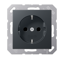 JUNG Штепсельная розетка SCHUKO 16A 250V~ термопласт слоновая кость