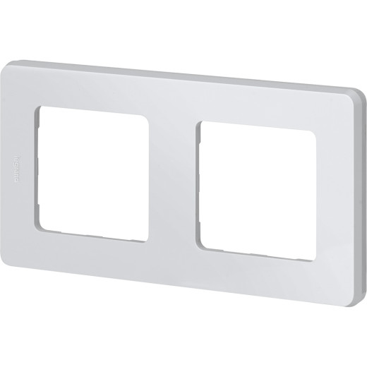 Рамка 2 поста - Legrand/Daccord Inspiria - белый