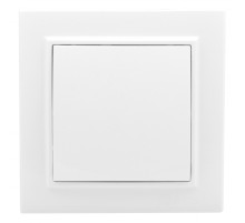 EKF Basic Минск Белый Выключатель 1-кл, 10А, СП.