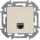 Розетка компьютерная RJ45 категория 6 UTP - Legrand/Daccord Inspiria - слоновая кость