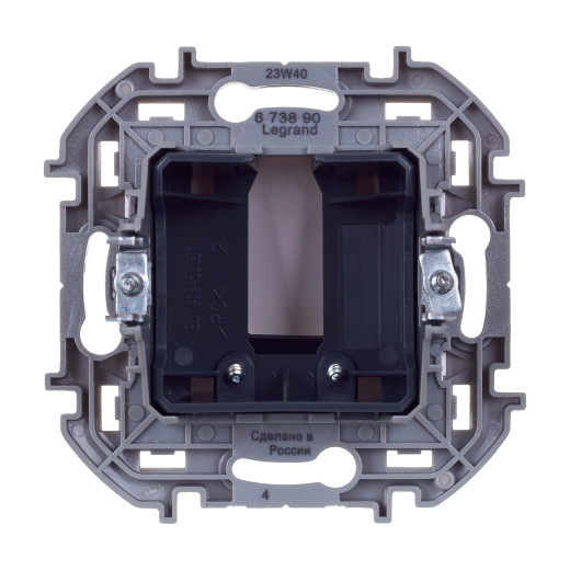 Вывод кабеля IP21 - Legrand/Daccord Inspiria - с зажимом для кабеля - белый