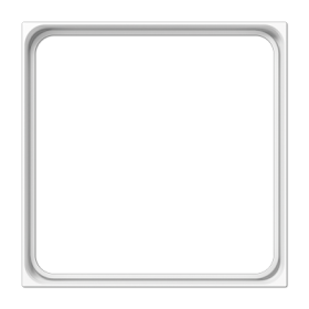 JUNG Промежуточная рамка; белая