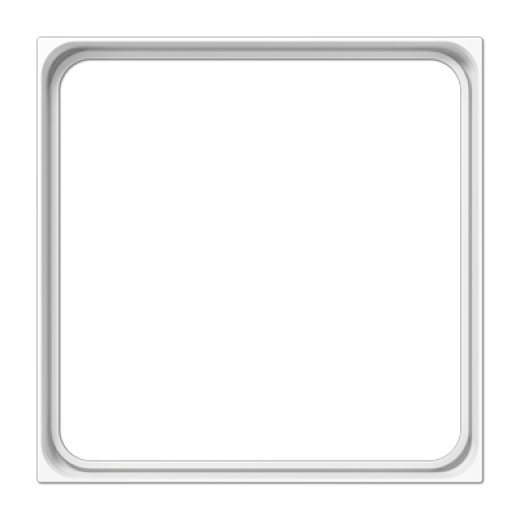 Промежуточная рамка, белая