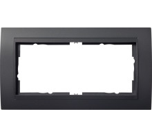 Gira Event Антрацит/Антрацит Рамка 2-ая без перегородки