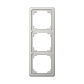 JUNG CD plus Светло-серая Рамка 3-ая