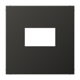 JUNG Крышка без винтов для usb зарядного устройства (антрацит)