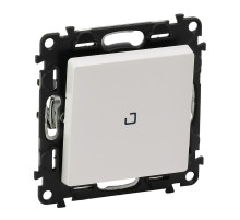 Legrand Valena LIFE DIY Бел Выключатель 1-клавишный с подсветкой 10А 250В.