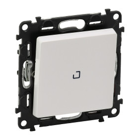 Legrand Valena LIFE DIY Бел Выключатель 1-клавишный с подсветкой 10А 250В.