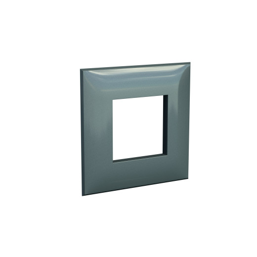 Рамка 1 пост (2 мод.), Avanti, сине-зеленый жемчуг