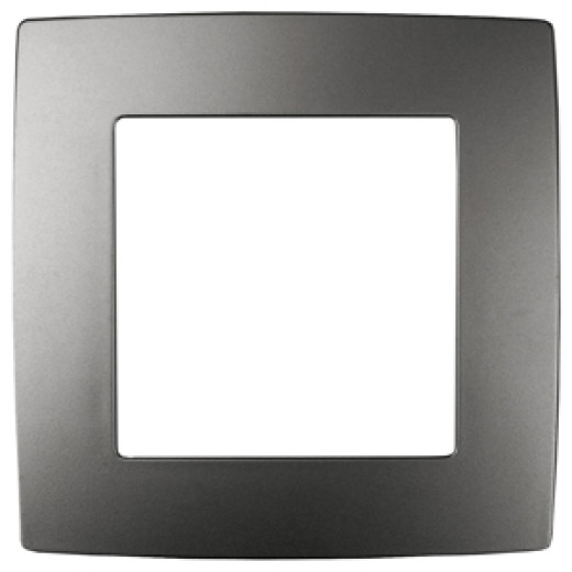 12-5001-12 ЭРА Рамка на 1 пост, Эра12, графит (20/200/5000)