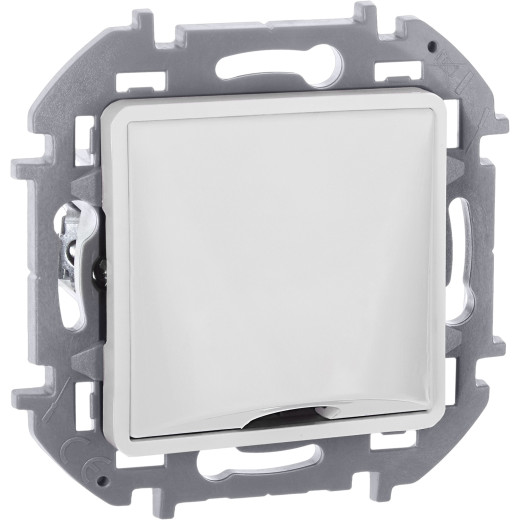 Вывод кабеля IP21 - Legrand/Daccord Inspiria - с зажимом для кабеля - белый