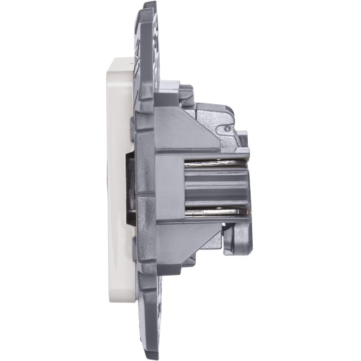 Розетка TV (телевизионная) - Legrand/Daccord Inspiria - проходная - белый