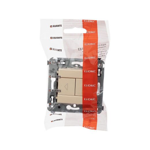 Механизм управления рольставней в стену, Avanti, ванильная дымка